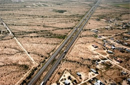 Aerial Photograph of Interstate 10