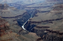 Colorado River from Grand Canyon Rim