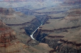 Colorado River from Grand Canyon Rim