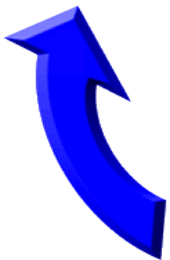 Blue Curved Arrow - Three Phase Cycle