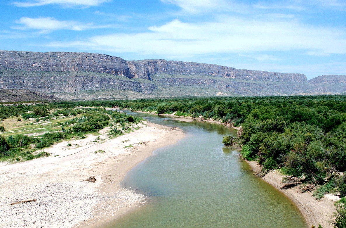 rio grande, river, international border, texas, mexico, recreation, natural...