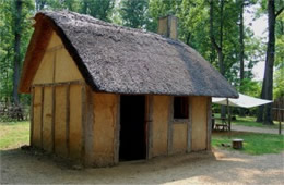 henricus settlement colonial house