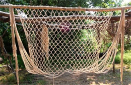 native american fishing net