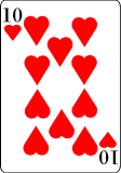 playing card ten