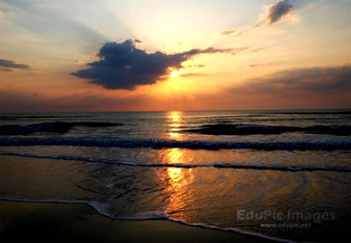 Atlantic Sunrise Desktop Image
