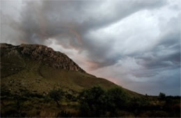Thunderstorm Clouds at Guadalupe Mountains National Park